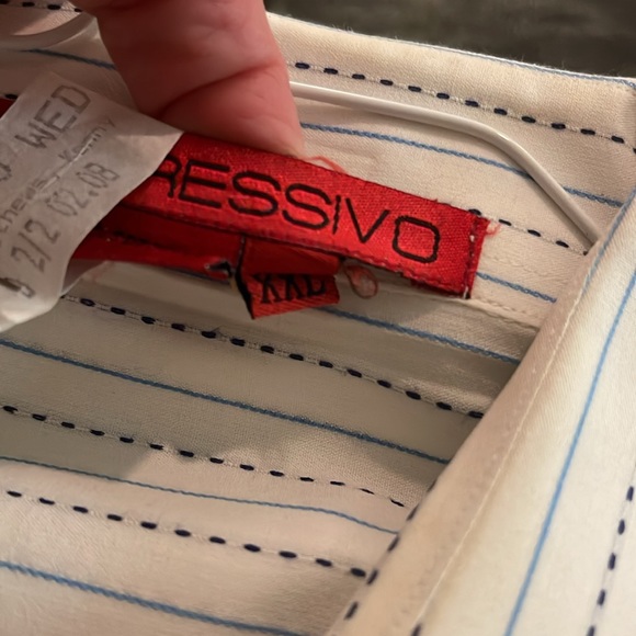 XXL white with blue strips - Picture 6 of 7